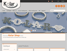 Tablet Screenshot of kolar.it
